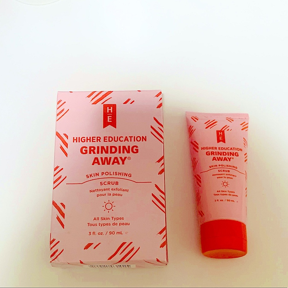 Brand new and still in its package, Higher Education Skin Polishing Scrub!